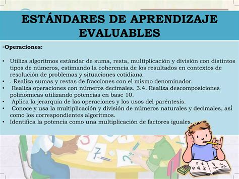 Bloque Ii Números 2º Ciclo Contenidos Criterios Y Estándares De