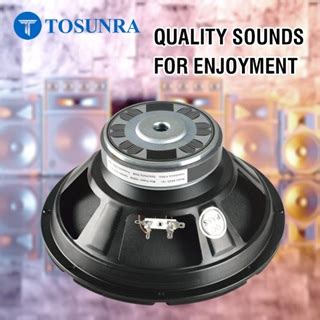 Tosunra Bass Inch Bass Speaker Unit W Ohms Subwoofer