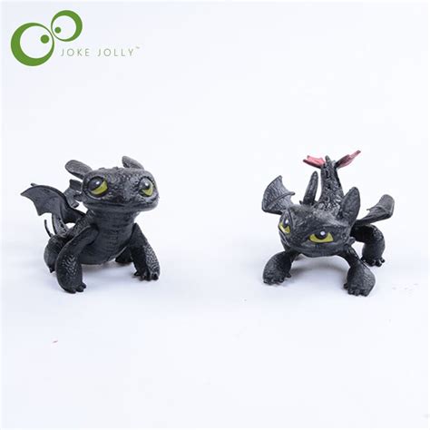 1pc How To Train Your Dragon 2 Toys Action Figures Night Fury Toothless ...