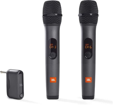 JBL Wireless Microphone Set Set de 2 micros à main Bluetooth sans fil