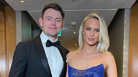 Who Is Lachie Neale S Glamorous Wife Julie And How She Stole The Show