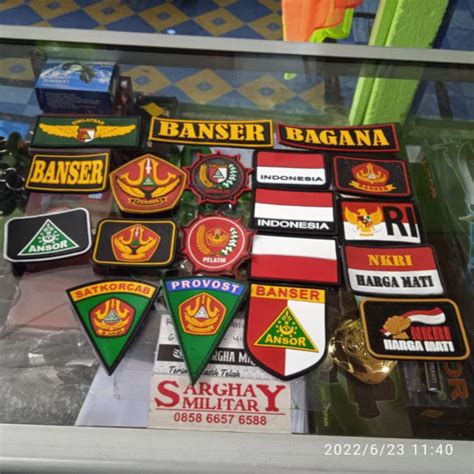 Jual Rubber Patch Banser Emblem Karet Banser Shopee Indonesia