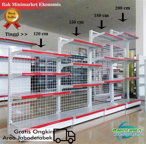 Jual Rak Minimarket Rak Supermarket Rak Gondola Di Lapak Duta Rakindo