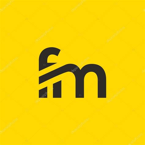 Logotipo De Letras F Y M Vector Gráfico Vectorial © Brainbistro Imagen