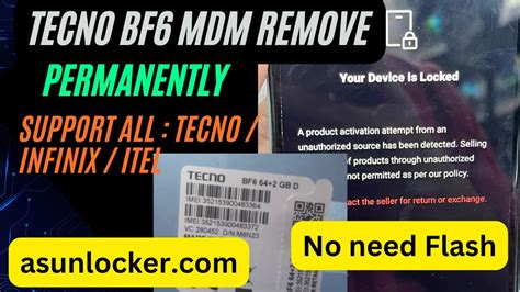 Tecno Bf Mdm Remove Without Flash Spd Cpu Tecno Bf Device Lock Remove