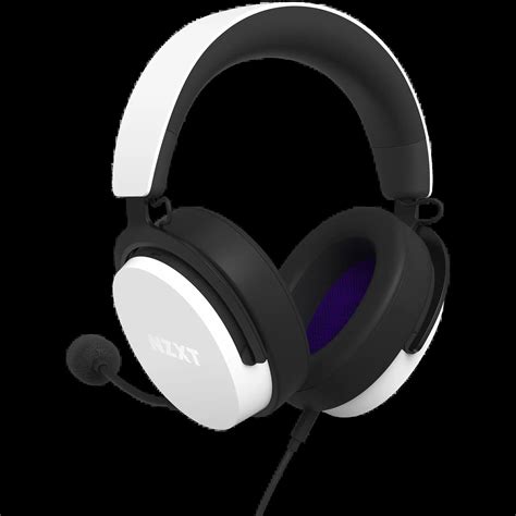 Nzxt Relay Headset White Hi Res Certified Wired Pc Gaming Headset