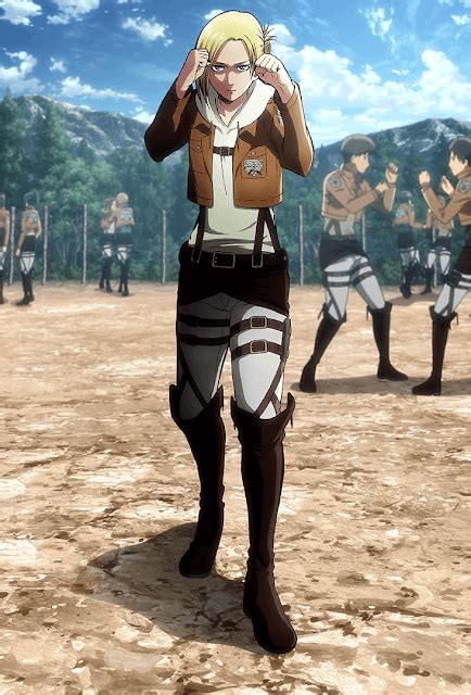 Annie Leonhart From Attack On Titan Dangerous And Deadly Anime Girls