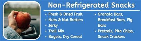 Healthy Road Trip Snacks: Non-Refrigerated Ideas for Athletes ...