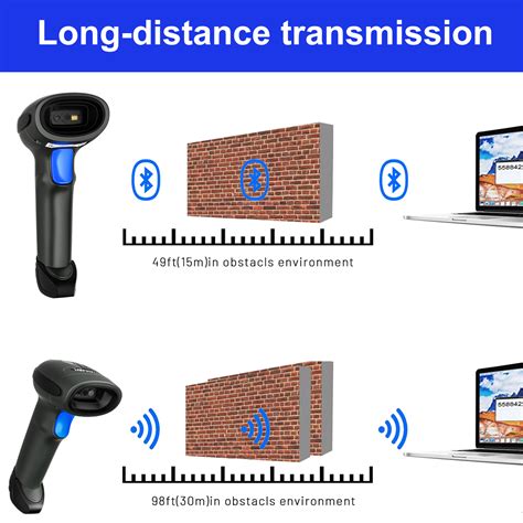 Lenvii Cw Bluetooth D Barcode Scanner Wired G Wireless Barcode