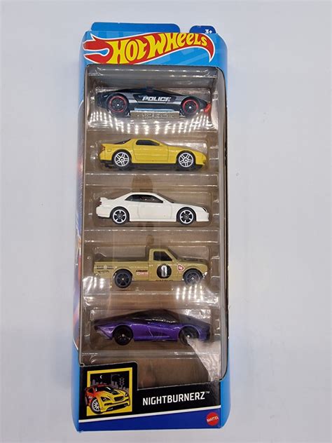 Hot Wheels Nightburnerz 5 Pack