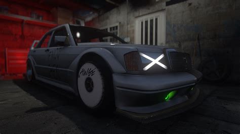 A$AP Rocky Mercedes-Benz 190E [Add-On | Template] - GTA5-Mods.com