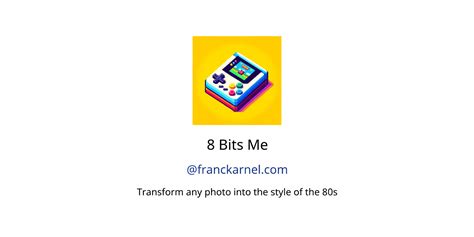 8 Bits Me Gpts Features And Functions Examples And Prompts Gpt Store