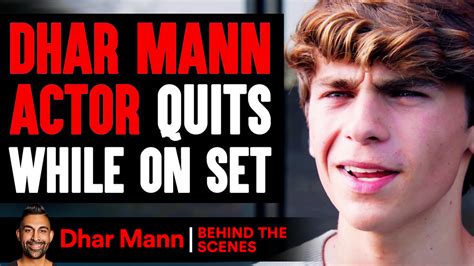 Dhar Mann Actor Quits While On Set (Behind The Scenes) - Dhar Mann