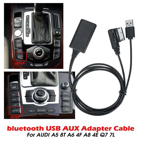 C Ble Audio Hifi Bluetooth Pour Voiture Led Usb Aux Adaptateur D Entr E