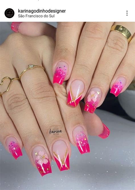 Pin De Anny Ribeiro Em Unhas Em Unhas Bonitas Unhas Redondas