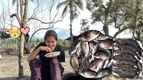 Sugpo And Tilapia Catch N Cook Daming Huli Pangingilaw Vlog132