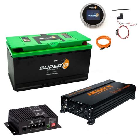 Pack Super B Batterie Lithium Epsilon Ah V Convertisseur W