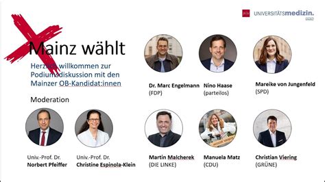 Ob Wahl Podiumsdiskussion Youtube