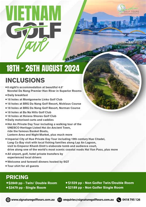 2024 Vietnam Tour - Signature Golf Tours