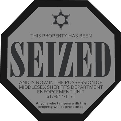 Seized Sign | Magazine | The Harvard Crimson