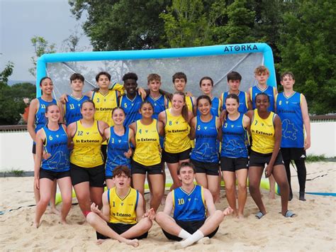 Beach Handall Les Intercomit S R Gionaux Ligue Aura Handball