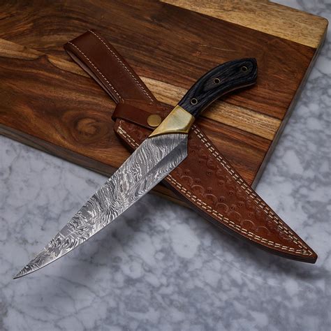 Handmade Damascus Kitchen Knife KCH 23 Damascus Kitchen Knives