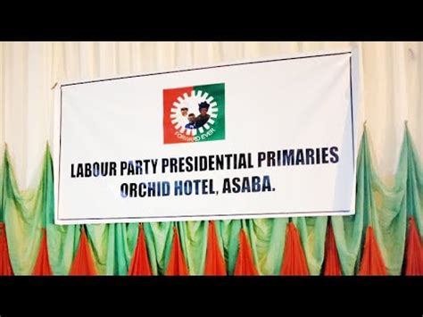 Watch As Labour Party Holds Presidential Primary Peter Obi Utomi