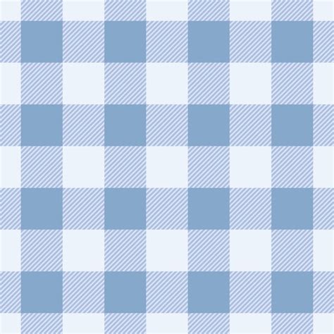 Premium Vector Blue Gingham Pattern Checkered Plaid Vector Background