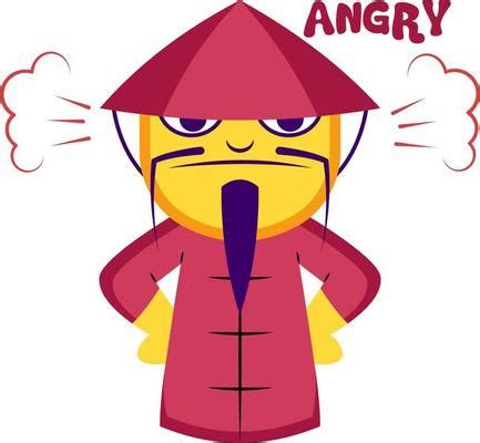 angry people vector art icons  graphics