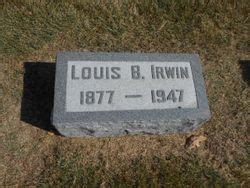 Louis Benton Irwin 1877 1947 Mémorial Find a Grave