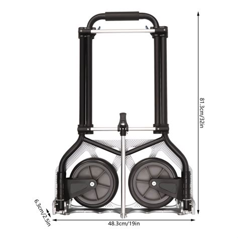 Sunyou Lb Capacity Foldable Hand Truck Dolly Wayfair