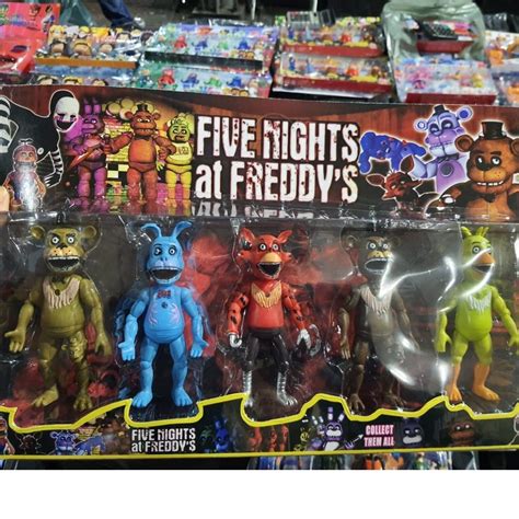 Kit Bonecos Animatronics Five Nights Freddy's | Shopee Brasil