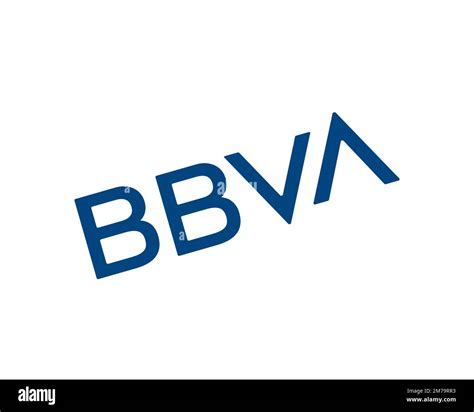 BBVA USA, rotated logo, white background Stock Photo - Alamy