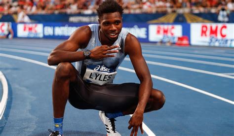 Noah Lyles Breaks Usain Bolts 200 Metre Paris Diamond League Meet