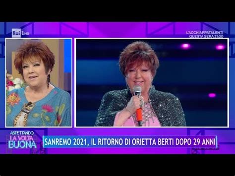 Orietta Berti Eterna Sempre Sulla Cresta Dell Onda La Volta Buona 31