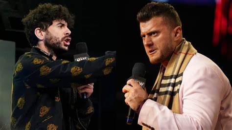 Tony Khan And Mjf Heated Backstage Incident The Rock Wrestlemania 39