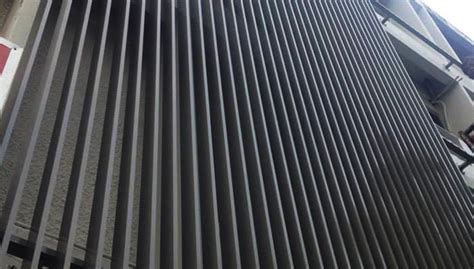 Lofting Metal Strip Ceiling And Sun Louvres Facade Works Malaysia