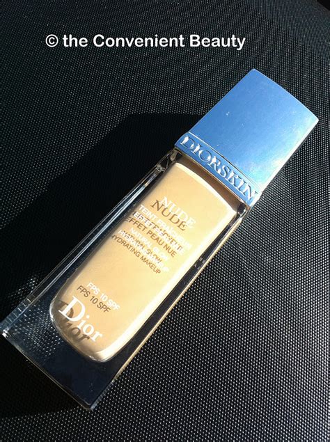 The Convenient Beauty Review Diorskin Nude Natural Glow Hydrating