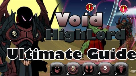 Aqw Void Highlord Ultimate Class Guide Youtube