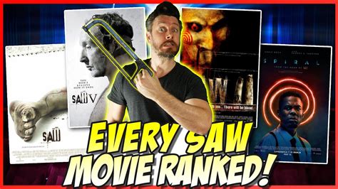 All 9 Saw Movies Ranked W Spiral Youtube