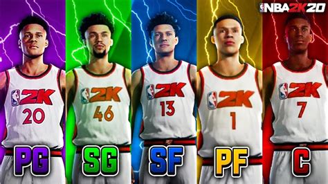 BEST POSITION IN NBA 2K20 FOR EVERY ARCHETYPE GUARDS MORE YouTube