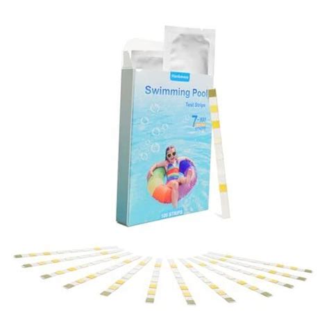 In Pool Test Strips Counts Swimming Pool Hot Tub Spa Water