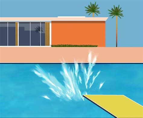 David Hockney A Bigger Splash Meaning