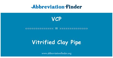 Vcp 代表 陶土管 Vitrified Clay Pipe