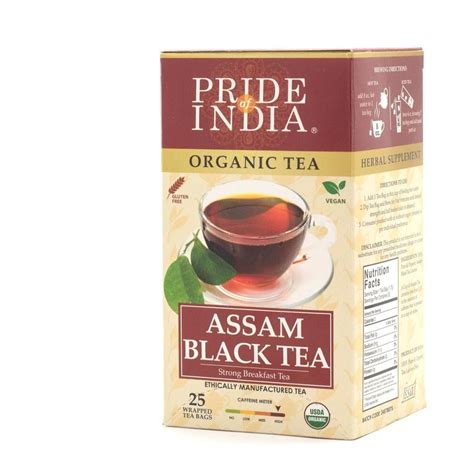 Organic Assam Breakfast Black Tea Pack Tea Bags United States