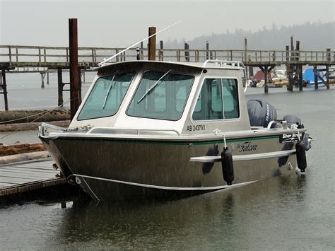 18' 6" Gambier Aluminum Cabin Boat by Silver Streak Boats