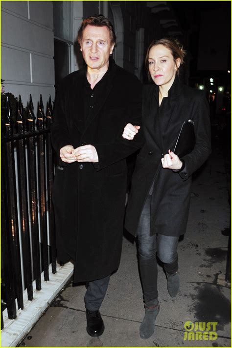 Liam Neeson & Girlfriend Freya St. Johnston Enjoy Date Night in London ...