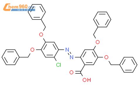 111223 36 0 Benzoic Acid 2 2 Chloro 4 5 Bis Phenylmethoxy Phenyl Azo