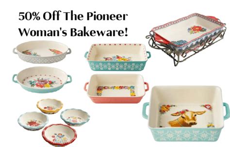 Up To 50 Off The Pioneer Woman Bakeware Couponing With Rachel