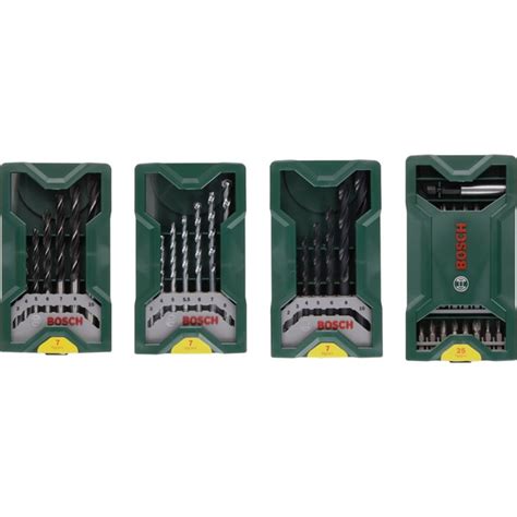 Bosch Heimwerken Garten Mini X Line Multipack 3 1 Set 46 Teilig